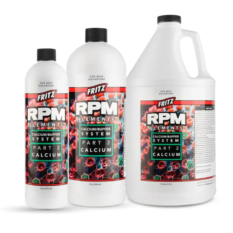 Fritz RPM calcium part 2, liquid calcium supplement, reef calcium buffer, calcium chloride aquarium, calcium dosing solution, RPM calcium buffer system, high purity calcium chloride, coral growth calcium supplement, marine tank calcium booster, calcium dosing reef tank